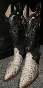 Snakeskin Cowboy Boots